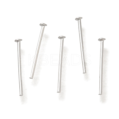Brass Flat Head Pins KK-H502-01A-S-1