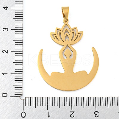 304 Stainless Steel Pendants LS-STAS-Z076-12G-1