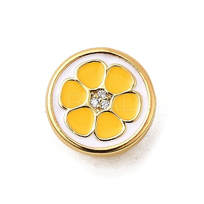 925 Sterling Silver Enamel European Beads STER-Z013-07P-09-1