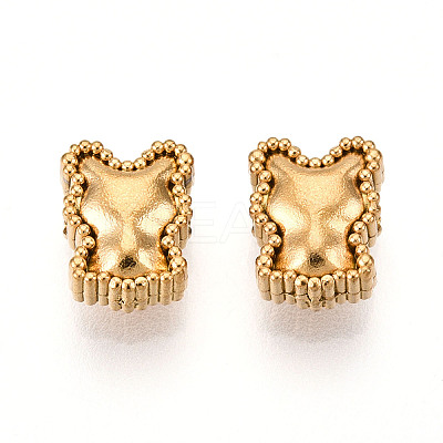 Ion Plating(IP) 304 Stainless Steel Charms STAS-N110-03G-1