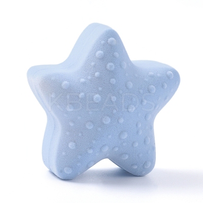 Starfish Shape Velvet Jewelry Boxes X-VBOX-L002-D02-1