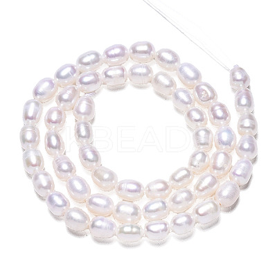 Natural Cultured Freshwater Pearl Beads Strands PEAR-N012-05I-1