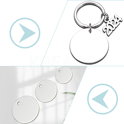 30Pcs 3 Styles Aluminum Pendants ALUM-WR0001-01-1
