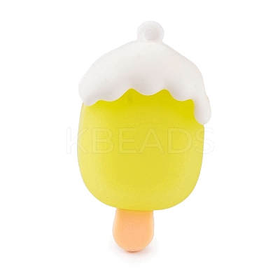 Ice Cream with Fruit PVC Plastic Pendants KY-S172-11A-1