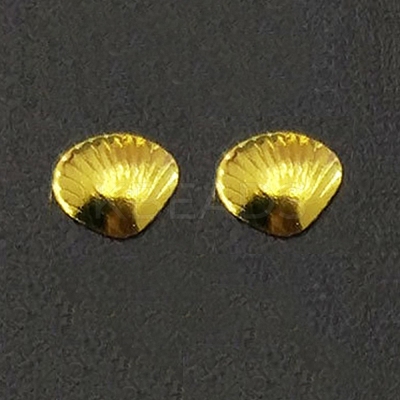 Ocean Themed Alloy Cabochons MRMJ-WH0063-30G-1