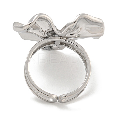 304 Stainless Steel Ring RJEW-U014-09P-1