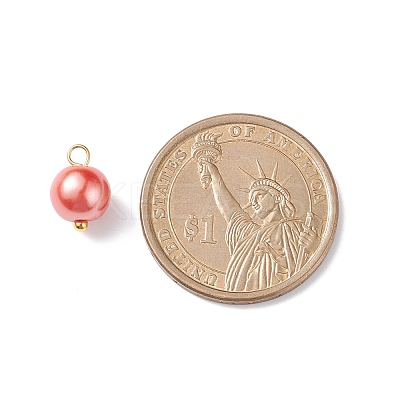 Glass Pearl Pendants PALLOY-JF01880-04-1