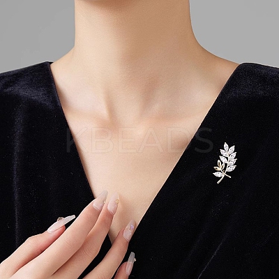 Alloy Crystal Rhinestone Brooches for Backpack Clothes PW-WGCF895-01-1