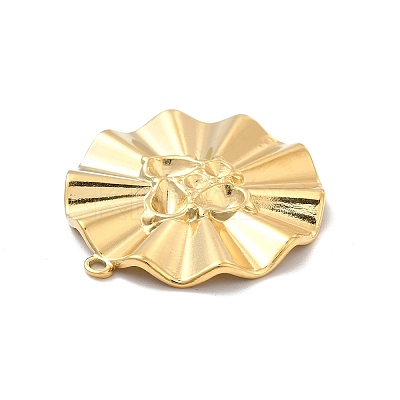 Ion Plating(IP) 304 Stainless Steel Pendants Rhinestone Settings STAS-B032-17G-1