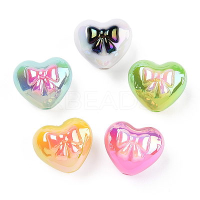 UV Plated Acrylic Beads X-PACR-N015-03-1