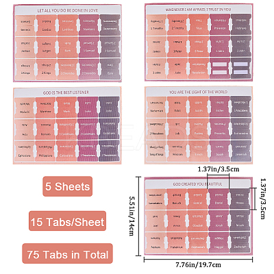 Label Sticker Paper Self-Adhesive Stickers DIY-WH20001-30A-1