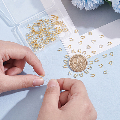 120Pcs Brass Wire Guardian and Protectors KK-UN0004-82-1