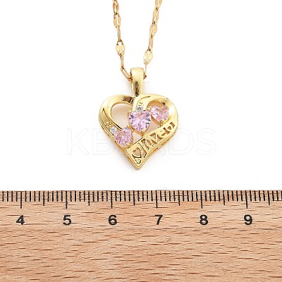 304 Stainless Steel Necklaces NJEW-R015-02G-1