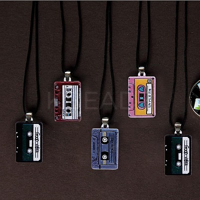 24pcs 4 Colors Baking Paint Alloy Pendants FIND-DC0003-84-1