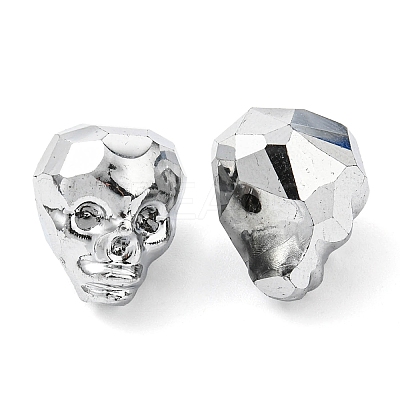 Electroplate Glass Bead EGLA-A006-01-1