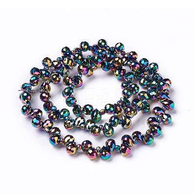 Glass Beads Strands GLAA-H022-07-1