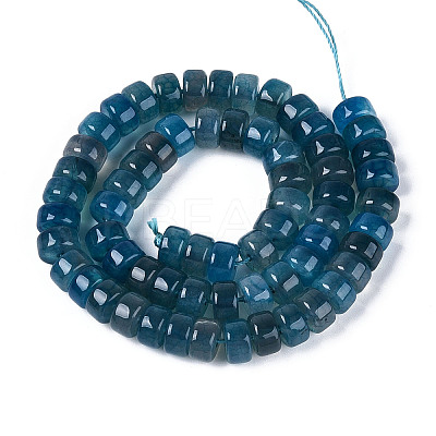 Dyed Natural Agate Beads Strands G-T143-17N-1