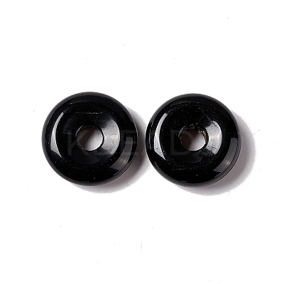 Natural Obsidian Pendants X-G-E135-03F-1