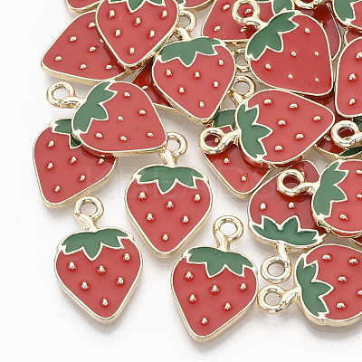 Alloy Enamel Pendants X-FIND-N048-017-1