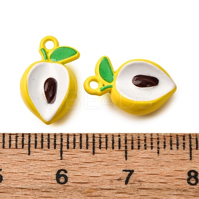 Baking Paint Alloy Pendants FIND-G097-04E-1