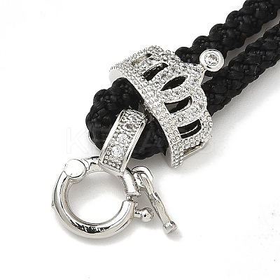 Nylon Cord Necklaces Findings KK-Q019-10P-02-1
