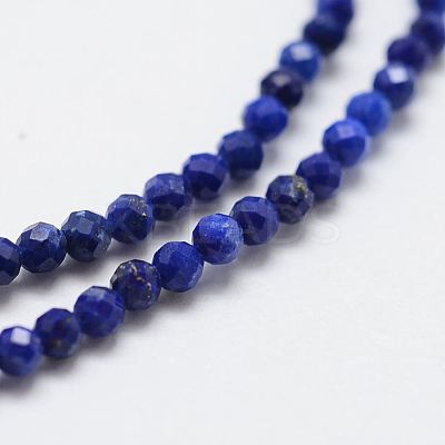 Natural Lapis Lazuli Bead Strands X-G-G663-48-2mm-1