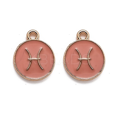 Alloy Enamel Pendants LS-ENAM-S124-01B-11H-1