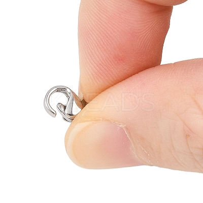 Tarnish Resistant 316 Surgical Stainless Steel Lobster Claw Clasps LS-STAS-316-FL10A-1