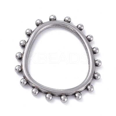 Non-Tarnish 304 Stainless Steel Pendants STAS-P288-07P-1