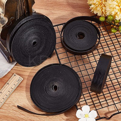 Flat Cowhide Leather Cord WL-GF0001-08E-01-1