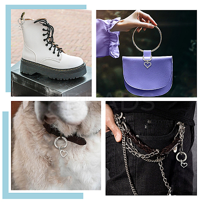 12Pcs 6 Style Alloy Shoes Charms HJEW-DR00116-1