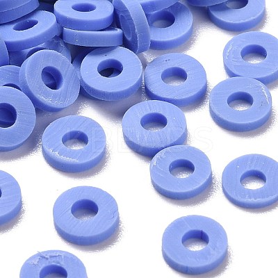 Handmade Polymer Clay Beads CLAY-R067-6.0mm-B32-1
