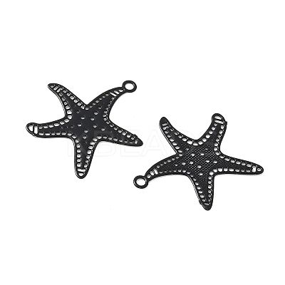 Spray Paint 430 Stainless Steel Pendants STAS-C153-02EB-1