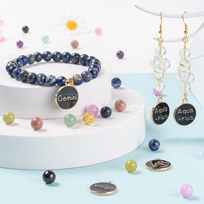 DIY Birthstone Bracelets Jewelry Making Kits G-LS0001-61-1