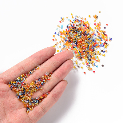 Round Glass Seed Beads SEED-A007-2mm-1