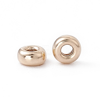 Yellow Gold Filled Beads Spacers LS-KK-G159-3x1.5mm-1-1