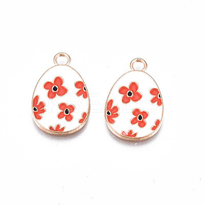 Alloy Enamel Pendants X-ENAM-S115-163-1
