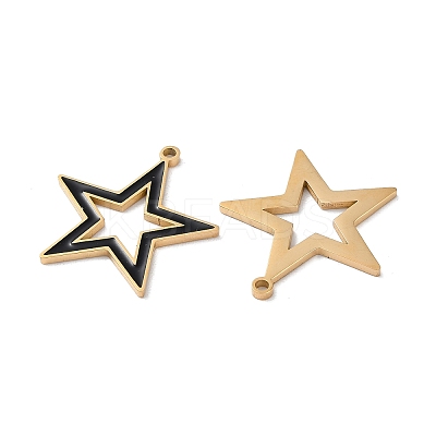 Ion Plating(IP) 304 Stainless Steel Pendants STAS-C083-15G-01-1