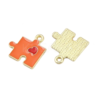 Alloy Enamel Pendants FIND-I067-01G-05-1