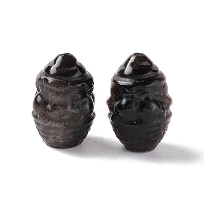 Natural Silver Obsidian Beads G-G859-14-1