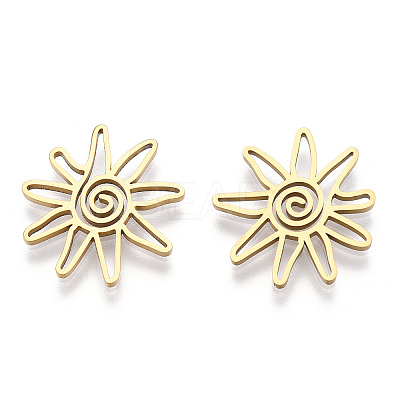 Ion Plating(IP) 304 Stainless Steel Pendants STAS-T063-210G-1