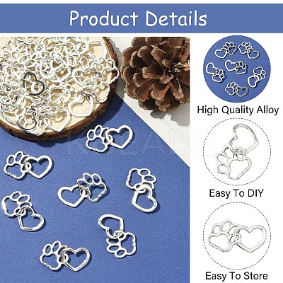 30Pcs Tibetan Style Alloy Pendants FIND-YW0008-88-1