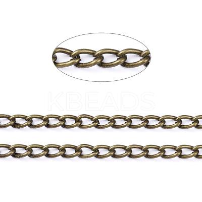 Iron Twisted Chains Curb Chains X-CHS003Y-AB-1
