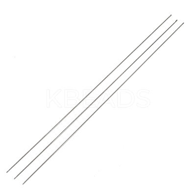 Steel Beading Needles with Hook for Bead Spinner TOOL-C009-01A-05-1