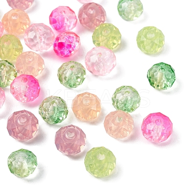 6 Style Imitation Gemstone & Opal Style Resin Beads and Glass Beads RESI-YW0001-14-1