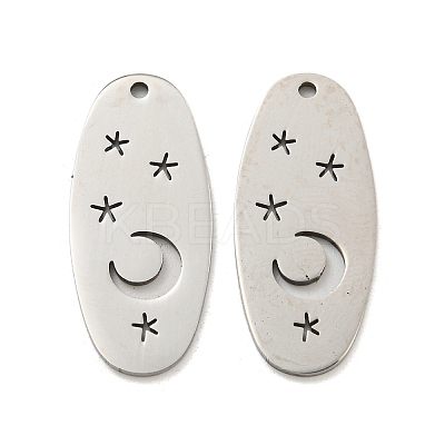 Non-Tarnish 316L Surgical Stainless Steel Pendants STAS-K280-06B-P-1