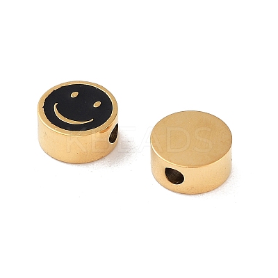 Ion Plating(IP) 304 Stainless Steel Enamel Beads STAS-I309-12C-1