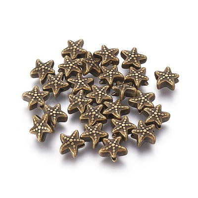 Tibetan Style Alloy Beads LS-TIBE-H1078-AB-NR-1