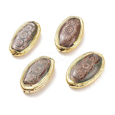 Tibetan Style dZi Beads LS-KK-F836-07A-G-1