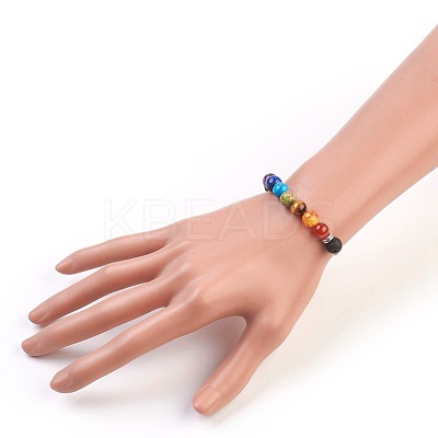 Chakra Jewelry BJEW-JB03808-1